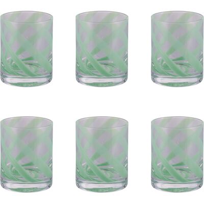 Tivoli <p>Set 6 bicchieri acqua 340 ml, Vertigo Green</p> Tivoli <p>Set 6 bicchieri acqua 340 ml, Vertigo Green</p>