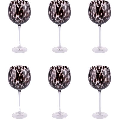 Tivoli <p>Set 6 bicchieri da cocktail 515 ml, Jamila Black</p> Tivoli <p>Set 6 bicchieri da cocktail 515 ml, Jamila Black</p>