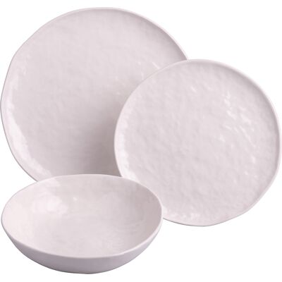 Tivoli <p>Servizio piatti 18 pezzi in porcellana, Elegance White</p> Tivoli <p>Servizio piatti 18 pezzi in porcellana, Elegance White</p>