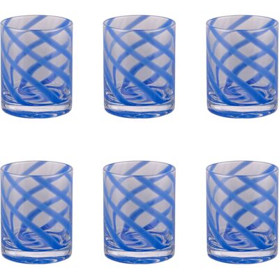 Tivoli <p>Set 6 bicchieri acqua 340 ml, Vertigo Blue</p> Tivoli <p>Set 6 bicchieri acqua 340 ml, Vertigo Blue</p>