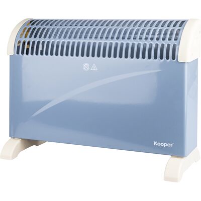 <p>Termoconvettore, 3 intensità di calore, 2000W, Kooper</p> <p>Termoconvettore, 3 intensità di calore, 2000W, Kooper</p>