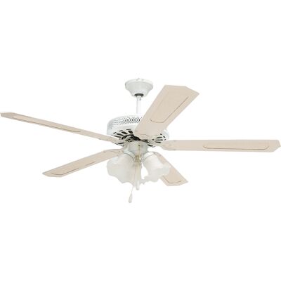 <p>Ventilatore/lampadario a soffitto 5 pale Ø130cm, Kooper</p> <p>Ventilatore/lampadario a soffitto 5 pale Ø130cm, Kooper</p>