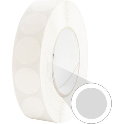 SPRINTIS 1 Rotolo - Bollini adesivi, forte su un lato 15 mm 5000 pz, PE, trasparente SPRINTIS 1 Rotolo - Bollini adesivi, forte su un lato 15 mm 5000 pz, PE, trasparente