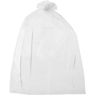 SPRINTIS 1 Pacchetto - Sacchetti di organza con chiusura a nastro in raso bianco 300 x 400 mm SPRINTIS 1 Pacchetto - Sacchetti di organza con chiusura a nastro in raso bianco 300 x 400 mm