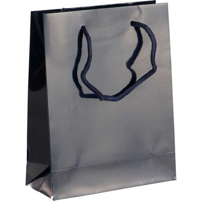 SPRINTIS Schenk GmbH & Co. KG 10 Unità - Borsa regalo, lucido blu scuro 20 x 25 x 8 cm, carta laccata SPRINTIS Schenk GmbH & Co. KG 10 Unità - Borsa regalo, lucido blu scuro 20 x 25 x 8 cm, carta laccata