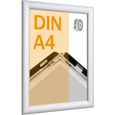 SPRINTIS Schenk GmbH & Co. KG 1 Unità - Cornice a scatto, alluminio, A4, autoadesivo Ad angolo squadrato argento SPRINTIS Schenk GmbH & Co. KG 1 Unità - Cornice a scatto, alluminio, A4, autoadesivo Ad angolo squadrato argento