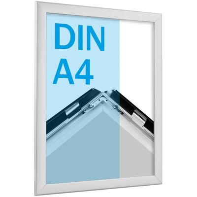 SPRINTIS Schenk GmbH & Co. KG 1 Unità - Cornice a scatto, alluminio, A4 Ad angolo squadrato argento 20 mm SPRINTIS Schenk GmbH & Co. KG 1 Unità - Cornice a scatto, alluminio, A4 Ad angolo squadrato argento 20 mm