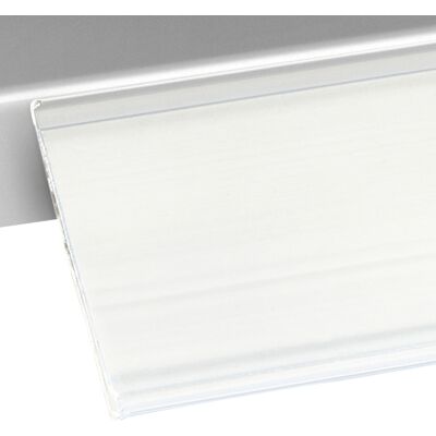 SPRINTIS 1 Unità - Profilo portaprezzi DBR autoadesivo 39 mm 1250 mm bianco per incollare (nastro adesivo standard), PVC SPRINTIS 1 Unità - Profilo portaprezzi DBR autoadesivo 39 mm 1250 mm bianco per incollare (nastro adesivo standard), PVC