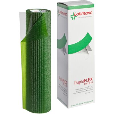 1 Rotolo - DuploFLEX FOL Nastro di montaggio piastre 310 mm x 4,5 m DuploFLEX FOL 010, PVC, trasparente 1 Rotolo - DuploFLEX FOL Nastro di montaggio piastre 310 mm x 4,5 m DuploFLEX FOL 010, PVC, trasparente