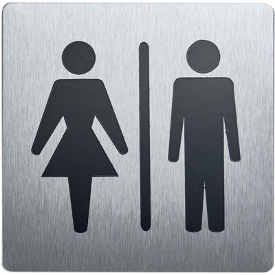 Alco - 90x90mm - Donne - Uomini - Pictogramma Alco - 90x90mm - Donne - Uomini - Pictogramma