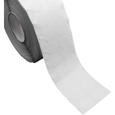 SPRINTIS 1 Rotolo - Bollini biadesivi, ø = 50 mm, forte/forte (rotolo con 2 500 unità) 50 mm 2500 pz, Carta, trasparente SPRINTIS 1 Rotolo - Bollini biadesivi, ø = 50 mm, forte/forte (rotolo con 2 500 unità) 50 mm 2500 pz, Carta, trasparente