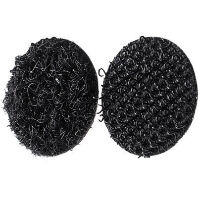 SPRINTIS 1 Pacchetto - Bollini a strappo su foglio, set di asola e uncino 16 mm nero Set - nastro maschio + nastro femmina 96 paio, nylon poliestere SPRINTIS 1 Pacchetto - Bollini a strappo su foglio, set di asola e uncino 16 mm nero Set - nastro maschio + nastro femmina 96 paio, nylon poliestere