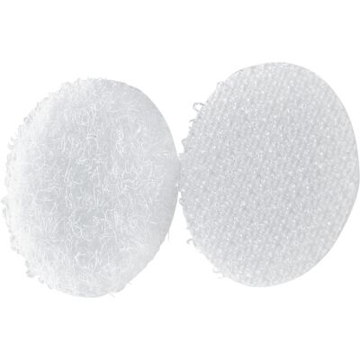 SPRINTIS 1 Pacchetto - Bollini a strappo su foglio, set di asola e uncino 21 mm bianco Set - nastro maschio + nastro femmina 108 paio, nylon poliestere SPRINTIS 1 Pacchetto - Bollini a strappo su foglio, set di asola e uncino 21 mm bianco Set - nastro maschio + nastro femmina 108 paio, nylon poliestere