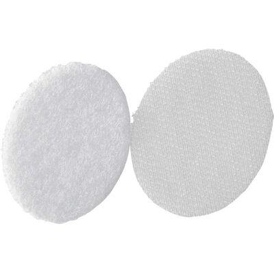 SPRINTIS 1 Pacchetto - Bollini a strappo su foglio, set di asola e uncino 45 mm bianco Set - nastro maschio + nastro femmina 96 paio, nylon poliestere SPRINTIS 1 Pacchetto - Bollini a strappo su foglio, set di asola e uncino 45 mm bianco Set - nastro maschio + nastro femmina 96 paio, nylon poliestere