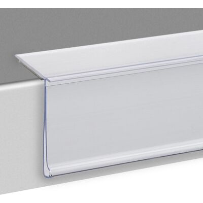 SPRINTIS 1 Unità - Profilo portaprezzi HE autoadesivo, 15° angolo di lettura 26 mm 1000 mm trasparente per incollare (nastro in schiuma) Fondo SPRINTIS 1 Unità - Profilo portaprezzi HE autoadesivo, 15° angolo di lettura 26 mm 1000 mm trasparente per incollare (nastro in schiuma) Fondo