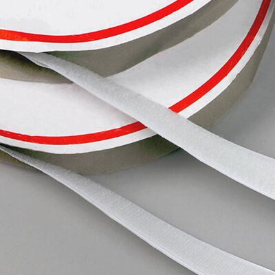 SPRINTIS 1 SET - Nastro a strappo autoadesivo, set da nastro maschio + nastro femmina (25 m ciascuno) 30 mm bianco, nylon poliestere SPRINTIS 1 SET - Nastro a strappo autoadesivo, set da nastro maschio + nastro femmina (25 m ciascuno) 30 mm bianco, nylon poliestere