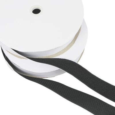 SPRINTIS 1 SET - Nastro a strappo autoadesivo, set da nastro maschio + nastro femmina (25 m ciascuno) 50 mm nero, nylon poliestere SPRINTIS 1 SET - Nastro a strappo autoadesivo, set da nastro maschio + nastro femmina (25 m ciascuno) 50 mm nero, nylon poliestere