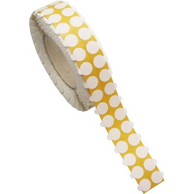 SPRINTIS 1 Rotolo - Bollini biadesivi, forte/forte 20 mm 1000 pz, Carta, trasparente SPRINTIS 1 Rotolo - Bollini biadesivi, forte/forte 20 mm 1000 pz, Carta, trasparente