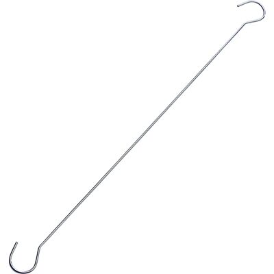SPRINTIS 100 Unità - Gancio doppio, zincato 300 mm, acciaio, argento SPRINTIS 100 Unità - Gancio doppio, zincato 300 mm, acciaio, argento