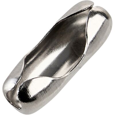 SPRINTIS 100 Unità - Connettore per catena a palline 3.2 mm argento, Metallo SPRINTIS 100 Unità - Connettore per catena a palline 3.2 mm argento, Metallo