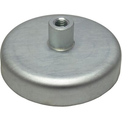 SPRINTIS Schenk GmbH & Co. KG 1 Unità - Magneti in ferrite con base con boccola filettata 125 mm 50 mm ferrite, acciaio, argento SPRINTIS Schenk GmbH & Co. KG 1 Unità - Magneti in ferrite con base con boccola filettata 125 mm 50 mm ferrite, acciaio, argento