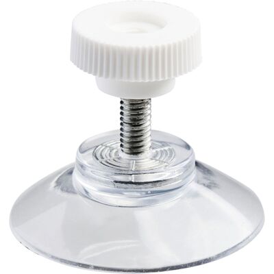 SPRINTIS Schenk GmbH & Co. KG 1 Unità - Ventose con dado zingrinato dado zigrinato in plastica bianca 30 mm M4, 10 mm di lunghezza, PVC morbido, trasparente SPRINTIS Schenk GmbH & Co. KG 1 Unità - Ventose con dado zingrinato dado zigrinato in plastica bianca 30 mm M4, 10 mm di lunghezza, PVC morbido, trasparente