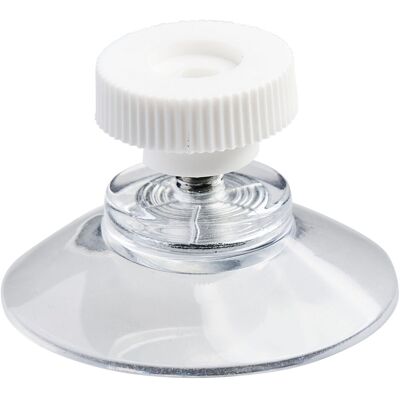 SPRINTIS Schenk GmbH & Co. KG 1 Unità - Ventose con dado zingrinato dado zigrinato in plastica bianca 30 mm M4, 6 mm di lunghezza, PVC morbido, trasparente SPRINTIS Schenk GmbH & Co. KG 1 Unità - Ventose con dado zingrinato dado zigrinato in plastica bianca 30 mm M4, 6 mm di lunghezza, PVC morbido, trasparente