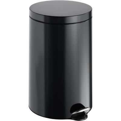 SPRINTIS 1 Unità - Pattumiera a pedale 12 L acciaio nero opaca SPRINTIS 1 Unità - Pattumiera a pedale 12 L acciaio nero opaca