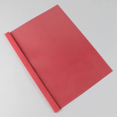 SPRINTIS 100 Unità - Cartellina a rilegatura termica A4, struttura in pelle, 60 fogli, rosso 230 g/m² 6 mm, Cartone SPRINTIS 100 Unità - Cartellina a rilegatura termica A4, struttura in pelle, 60 fogli, rosso 230 g/m² 6 mm, Cartone