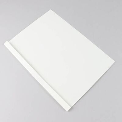 SPRINTIS 100 Unità - Cartellina a rilegatura termica A4, linguetta di archiviazione, cartoncino, per un massimo di 40 fogli, bianco 4 mm, Cartone SPRINTIS 100 Unità - Cartellina a rilegatura termica A4, linguetta di archiviazione, cartoncino, per un massimo di 40 fogli, bianco 4 mm, Cartone