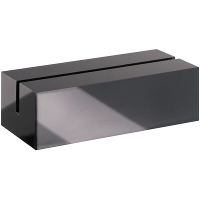 SPRINTIS 1 Unità - Portacarte in acrilico nero opaca 60 mm, acrilico (PMMA) SPRINTIS 1 Unità - Portacarte in acrilico nero opaca 60 mm, acrilico (PMMA)