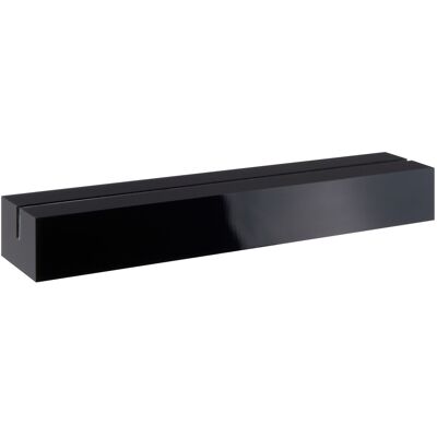 SPRINTIS 1 Unità - Portacarte in acrilico nero opaca 150 mm, acrilico (PMMA) SPRINTIS 1 Unità - Portacarte in acrilico nero opaca 150 mm, acrilico (PMMA)