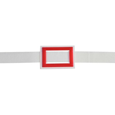 SPRINTIS 100 Unità - Segnagiorno per calendari, rosso, con cordino elastico e capicorda metallico, finestrella con fessura stampata SP1, 16 x 27 mm dimensione SPRINTIS 100 Unità - Segnagiorno per calendari, rosso, con cordino elastico e capicorda metallico, finestrella con fessura stampata SP1, 16 x 27 mm dimensione