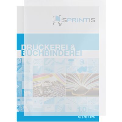 SPRINTIS 100 Unità - Copertine A4 trasparente PVC rigido 200 µm SPRINTIS 100 Unità - Copertine A4 trasparente PVC rigido 200 µm