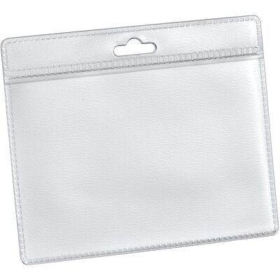 SPRINTIS 50 Unità - Buste porta badge, formato carta di credito, PVC morbido, trasparente SPRINTIS 50 Unità - Buste porta badge, formato carta di credito, PVC morbido, trasparente