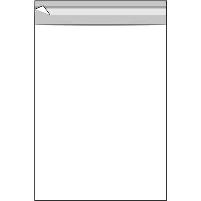 SPRINTIS 100 Unità - Buste con patella di chiusura, plastica OPP, trasparente 225 x 310 mm SPRINTIS 100 Unità - Buste con patella di chiusura, plastica OPP, trasparente 225 x 310 mm
