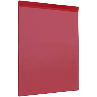 SPRINTIS 10 Unità - Tasche di contrassegno con fori per appendere rosso lato corto A4 210 x 297 mm, PVC rigido PVC morbido SPRINTIS 10 Unità - Tasche di contrassegno con fori per appendere rosso lato corto A4 210 x 297 mm, PVC rigido PVC morbido
