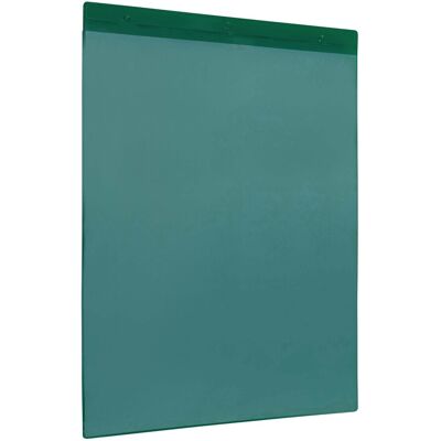 SPRINTIS 10 Unità - Tasche di contrassegno con fori per appendere verde lato corto A4 210 x 297 mm, PVC rigido PVC morbido SPRINTIS 10 Unità - Tasche di contrassegno con fori per appendere verde lato corto A4 210 x 297 mm, PVC rigido PVC morbido