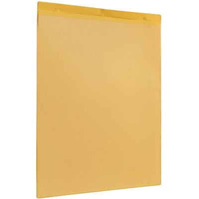 SPRINTIS 10 Unità - Tasche di contrassegno con fori per appendere giallo lato corto A4 210 x 297 mm, PVC rigido PVC morbido SPRINTIS 10 Unità - Tasche di contrassegno con fori per appendere giallo lato corto A4 210 x 297 mm, PVC rigido PVC morbido