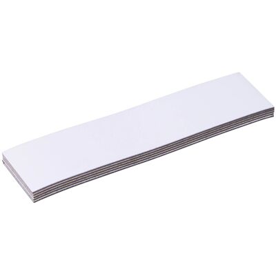 SPRINTIS 100 Unità - Etichette magnetiche scrivibili 20 x 80 mm bianco, ferrite PVC SPRINTIS 100 Unità - Etichette magnetiche scrivibili 20 x 80 mm bianco, ferrite PVC