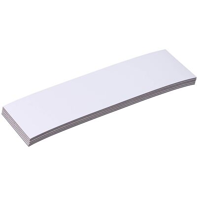 SPRINTIS 100 Unità - Etichette magnetiche scrivibili 30 x 100 mm bianco, ferrite PVC SPRINTIS 100 Unità - Etichette magnetiche scrivibili 30 x 100 mm bianco, ferrite PVC