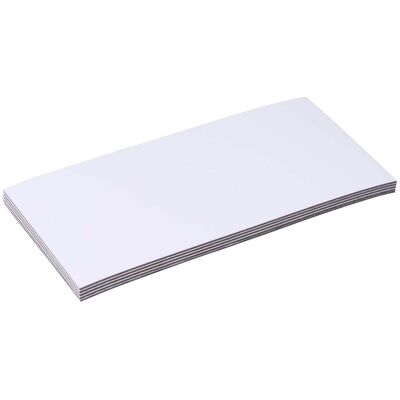 SPRINTIS 100 Unità - Etichette magnetiche scrivibili 50 x 100 mm bianco, ferrite PVC SPRINTIS 100 Unità - Etichette magnetiche scrivibili 50 x 100 mm bianco, ferrite PVC