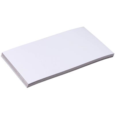 SPRINTIS 100 Unità - Etichette magnetiche scrivibili 60 x 100 mm bianco, ferrite PVC SPRINTIS 100 Unità - Etichette magnetiche scrivibili 60 x 100 mm bianco, ferrite PVC