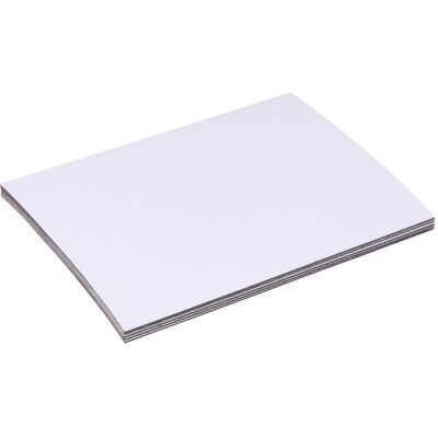 SPRINTIS 100 Unità - Etichette magnetiche scrivibili 80 x 100 mm bianco, ferrite PVC SPRINTIS 100 Unità - Etichette magnetiche scrivibili 80 x 100 mm bianco, ferrite PVC