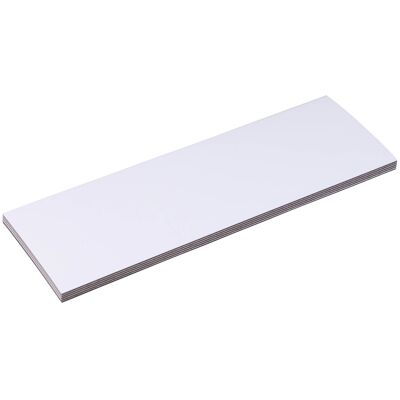 SPRINTIS 100 Unità - Etichette magnetiche scrivibili 50 x 150 mm bianco, ferrite PVC SPRINTIS 100 Unità - Etichette magnetiche scrivibili 50 x 150 mm bianco, ferrite PVC