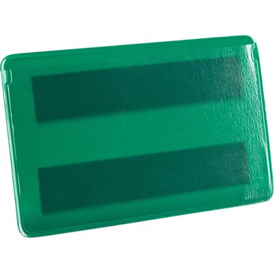 SPRINTIS 10 Unità - Buste magnetiche porta etichette 100 x 60 mm verde, PVC SPRINTIS 10 Unità - Buste magnetiche porta etichette 100 x 60 mm verde, PVC