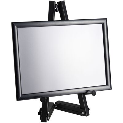 SPRINTIS 1 Unità - Cavalletto portatile in alluminio con cornice a scatto nero 500 mm A3 297 x 420 mm, alluminio acciaio SPRINTIS 1 Unità - Cavalletto portatile in alluminio con cornice a scatto nero 500 mm A3 297 x 420 mm, alluminio acciaio