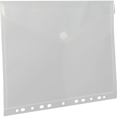 SPRINTIS 10 Unità - Buste portadocumenti per contenuto A4, con bordo di archivio, PP, trasparente SPRINTIS 10 Unità - Buste portadocumenti per contenuto A4, con bordo di archivio, PP, trasparente