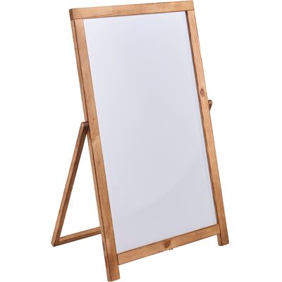 SPRINTIS 1 Unità - Pannello informativo ROOT con lavagna bianca, pino 90 x 53 cm, legno di pino, marrone SPRINTIS 1 Unità - Pannello informativo ROOT con lavagna bianca, pino 90 x 53 cm, legno di pino, marrone