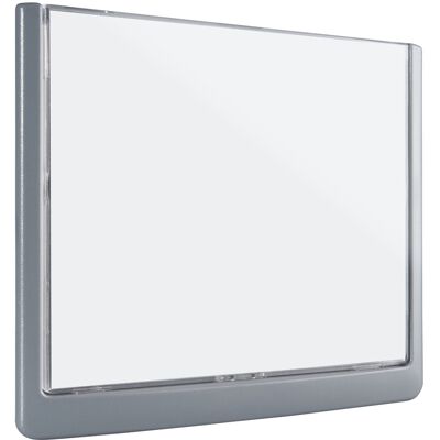 SPRINTIS 1 Unità - Targa per ufficio LISBONA 149 x 148,5 mm, Plastica ABS PS, trasparente grigio SPRINTIS 1 Unità - Targa per ufficio LISBONA 149 x 148,5 mm, Plastica ABS PS, trasparente grigio